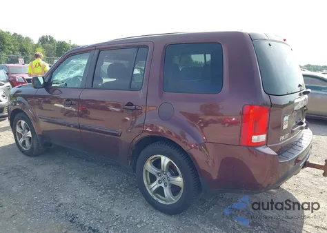 2012 Honda Pilot Ex-L из США, поврежденный, VIN 5FNYF4H60CB028534